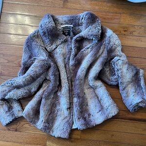 Faux fur coat